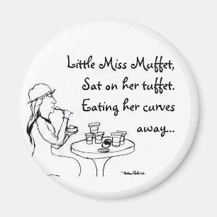Aimant Petite Mlle Muffet
