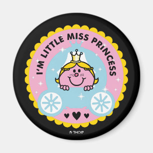 Aimant Petite Mlle Princesse   Je suis une princesse