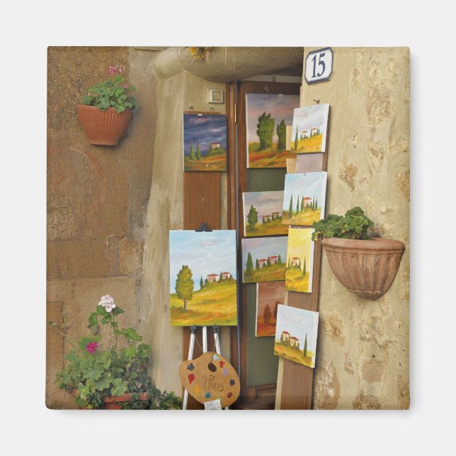 Aimant Petite pente avec des oeuvres d'art à vendre sur l (Devant)