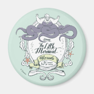 Aimant Petite Sirène   Ursula - L'Océan Sera À Moi