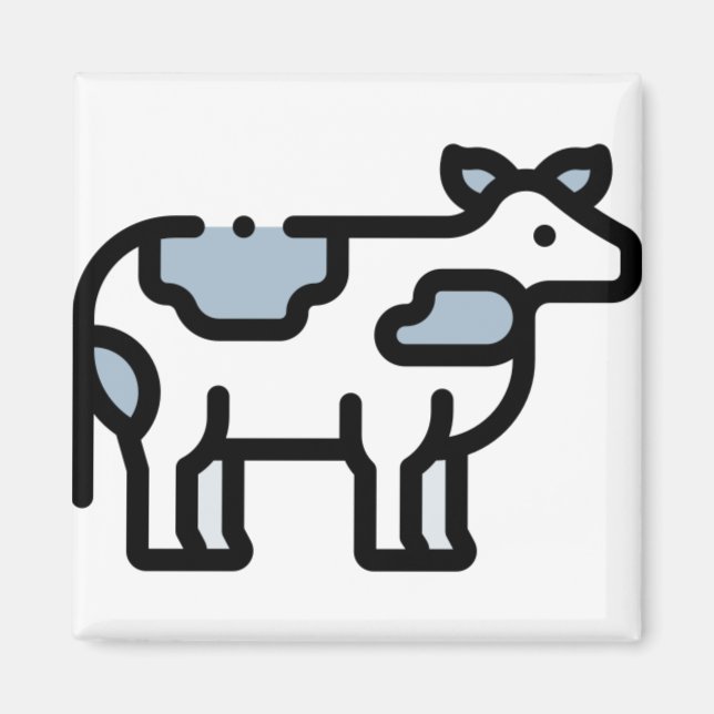 Aimant Petite vache (Devant)
