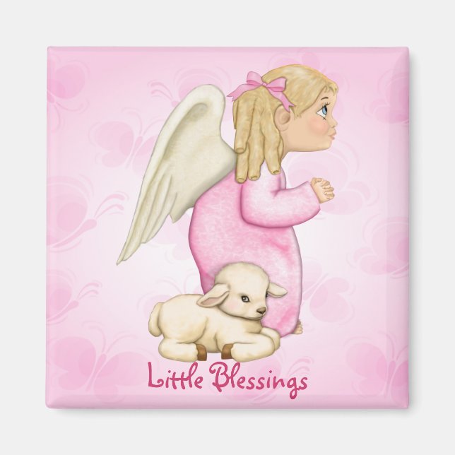 Aimant Petites bénédictions Angel Girl (Devant)