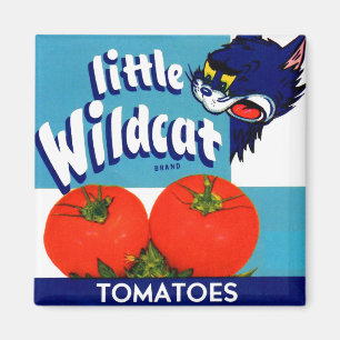 Aimant Petites tomates Wildcat créer étiquette