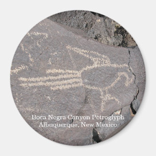 Aimant Pétroglyphe du canyon de Boca Negra