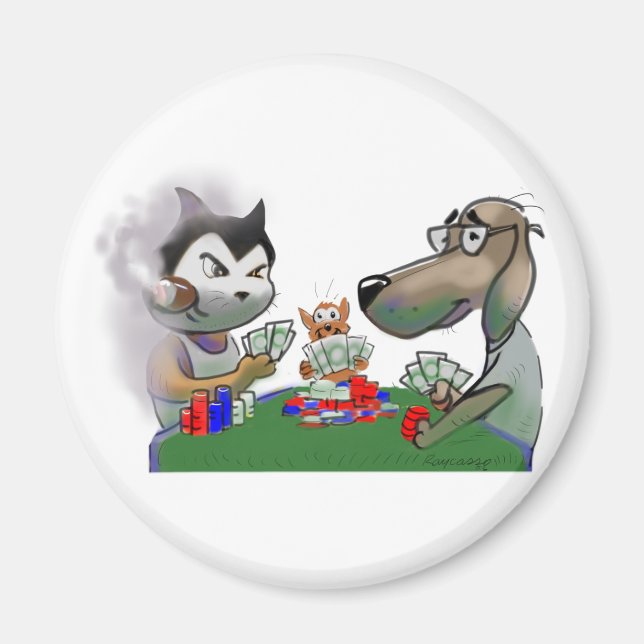 Aimant PeTs PoKeR (Devant)