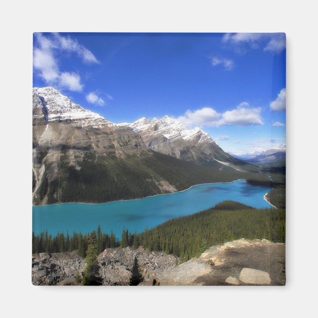 Aimant Peyto Lake, Rocheuses canadiennes (Devant)