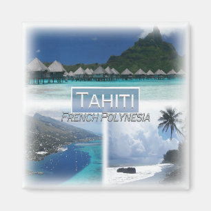Aimant PF0022 Océanie, Polynésie française, Tahiti, réfri