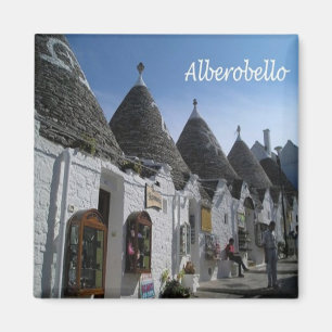 Aimant PGL042 ALBEROBELLO - I TRULLI - Pouilles - Frigo