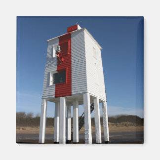 Aimant Phare bas, Burnham on Sea, Somerset, Royaume-Uni