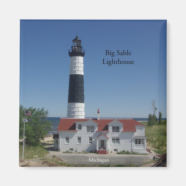 Aimant phare Big Sable (Devant)