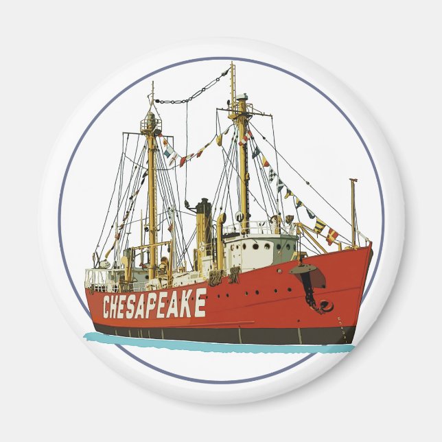 Aimant Phare Chesapeake (Devant)