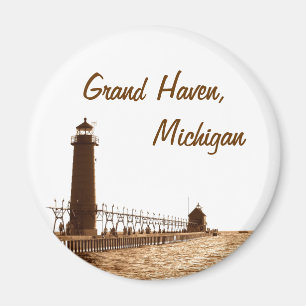 Aimant phare d'asile grand Michigan