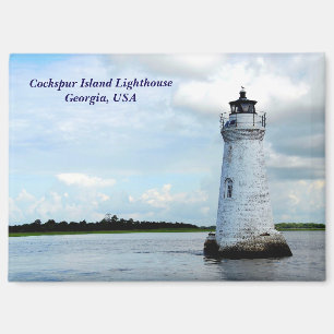 Aimant Phare de Cockspur Island