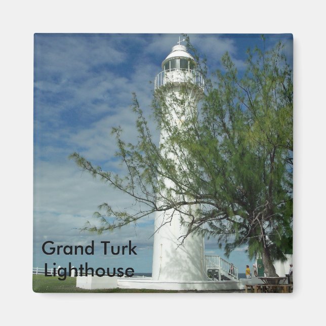 Aimant Phare de Grand Turk (Devant)