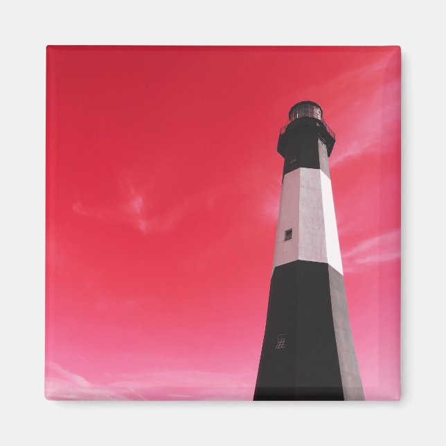 Aimant phare de l'île de tybee (Devant)