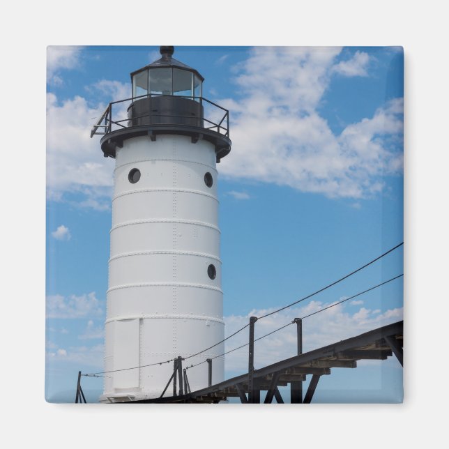 Aimant Phare de Manistee (Devant)