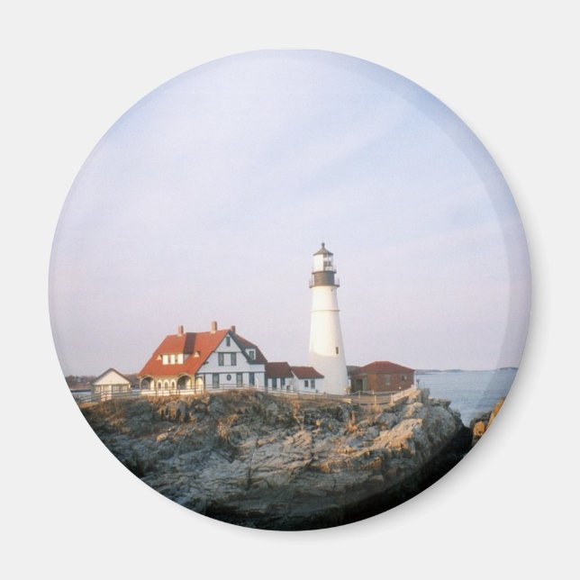 Aimant Phare de phare Portland dans le Maine (Devant)
