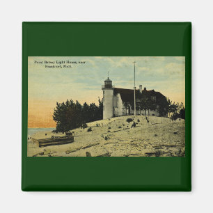 Aimant Phare de Point Betsey près de Frankfort Michigan