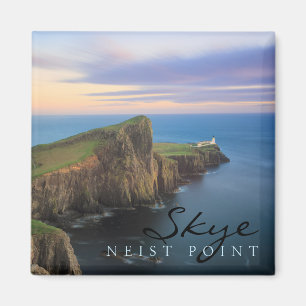 Aimant Phare de point de Neist sur Skye au coucher du