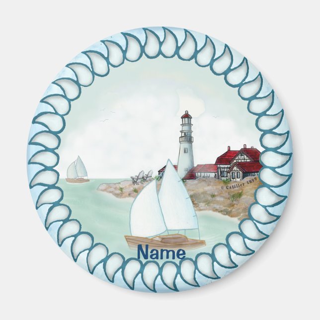 Aimant Phare de Rocky (Devant)