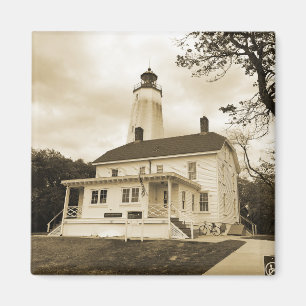 Aimant Phare de Sandy Hook