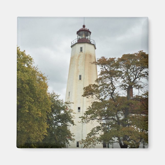 Aimant Phare de Sandy Hook (Devant)