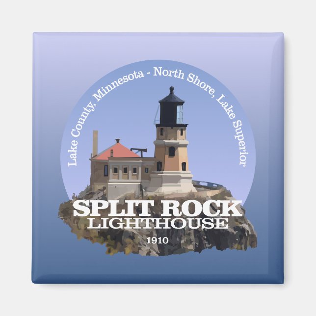 Aimant Phare de Split Rock (Devant)