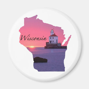Aimant Phare du Wisconsin