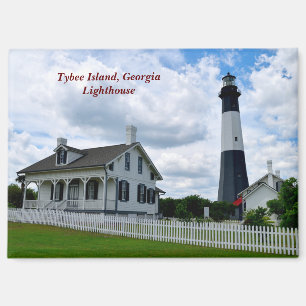 Aimant Phare historique de Tybee Island