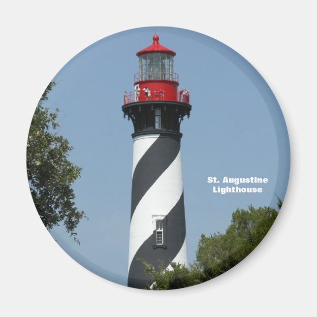 Aimant Phare Saint Augustine (Devant)