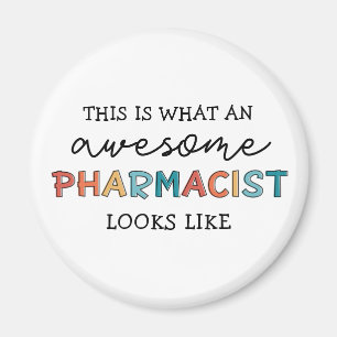 Aimant Pharmacien Drôle Drôle Awesome Cadeaux Pharmaciens