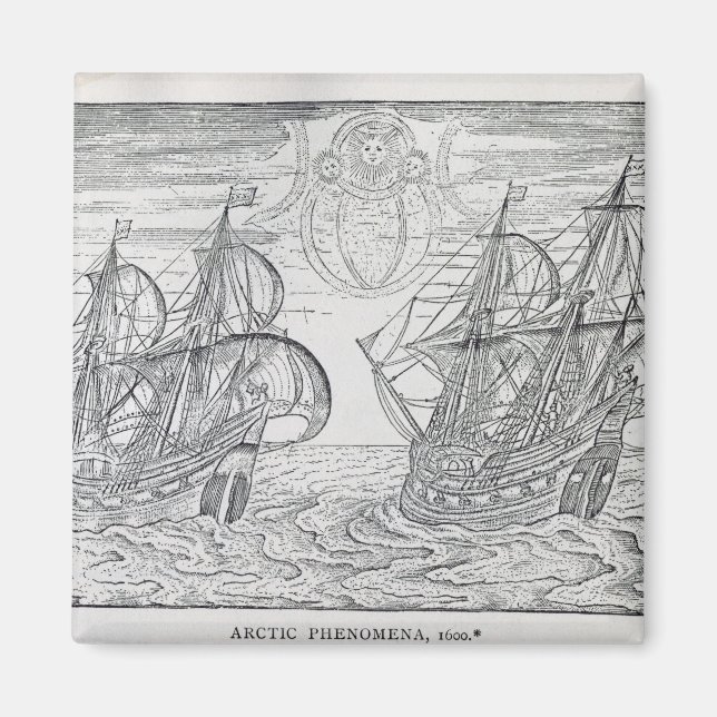 Aimant Phénomène arctique (Devant)