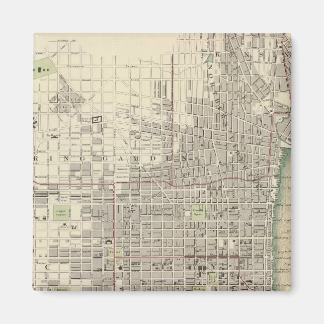 Aimant Philadelphie 8 (Devant)