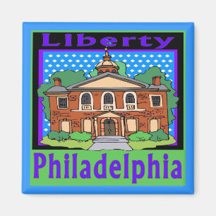 Aimant Philadelphie Liberté