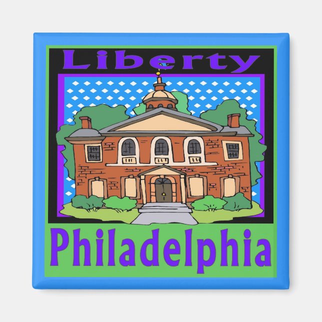 Aimant Philadelphie Liberté (Devant)