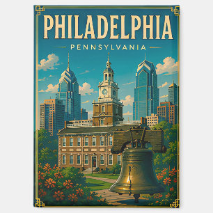 Aimant Philadelphie Pennsylvanie Voyage Souvenir