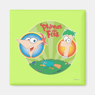 Aimant Phinées et Ferb
