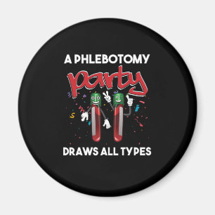 Aimant Phlebotomie Parti Vacutainer Sang Phlebotomiste Gi