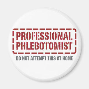 Aimant Phlebotomist professionnel