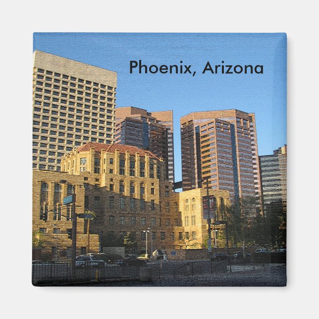 Aimant Phoenix, Arizona Centre-ville (Devant)