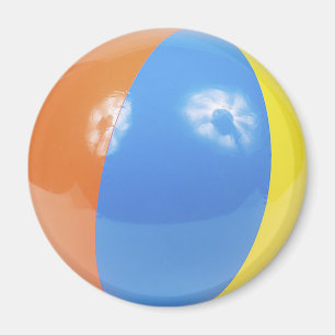 Aimant photo de beach ball
