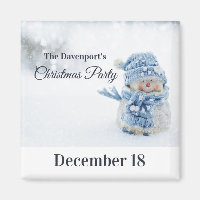 Photo de bonhomme de neige mignon pour Noël, Enreg