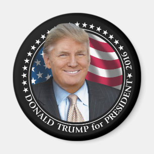 Aimant Photo de Donald Trump - Président 2016