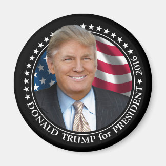 Aimant Photo de Donald Trump - Président 2016