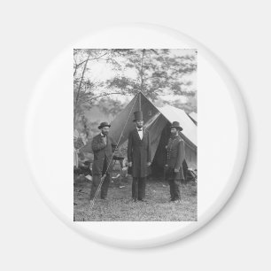 Aimant Photo de guerre civile Circa 1862