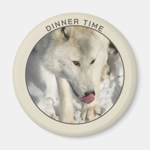 Aimant Photo de loup arctique