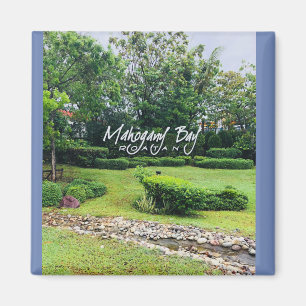 Aimant Photo de Mahogany Bay, Roatan, Honduras