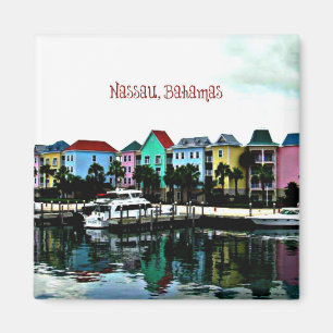 Aimant Photo de Nassau, Bahamas