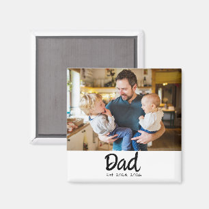 Aimant Photo de Papa Fondateur
