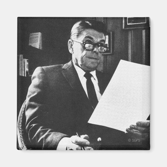 Aimant Photo de Ronald Reagan (Devant)